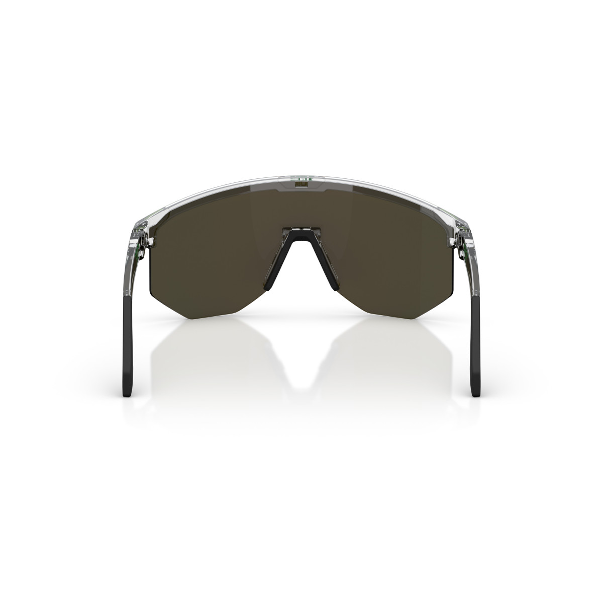 BLIZ Hero Small saulesbrilles | Transparent White - Green