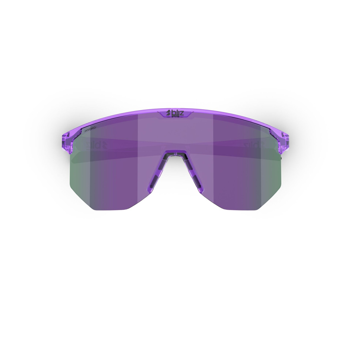 BLIZ Hero päikeseprillid | Transparent Purple - Smoke Purple