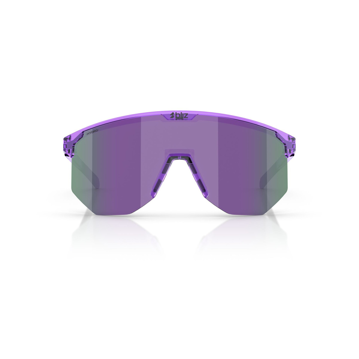 BLIZ Hero päikeseprillid | Transparent Purple - Smoke Purple