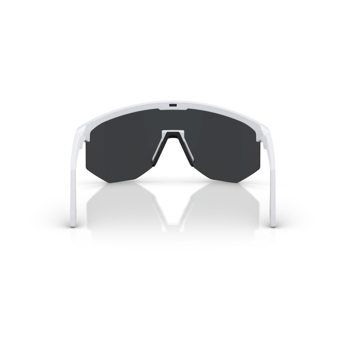BLIZ Hero saulesbrilles | Matte White - Smoke Blue Multicolour