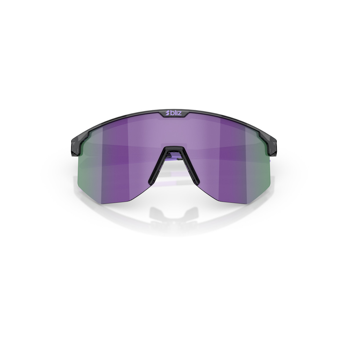 BLIZ Hero Small saulesbrilles | Crystal Black - Purple
