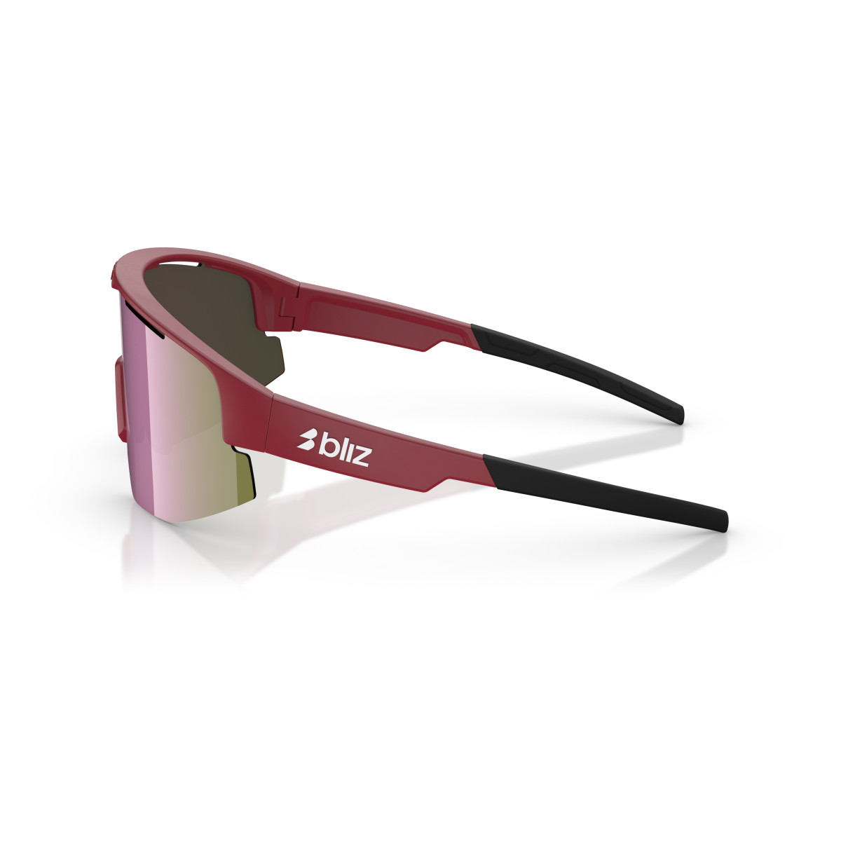 BLIZ Matrix Small saulesbrilles | Burgundy - Brown Rose