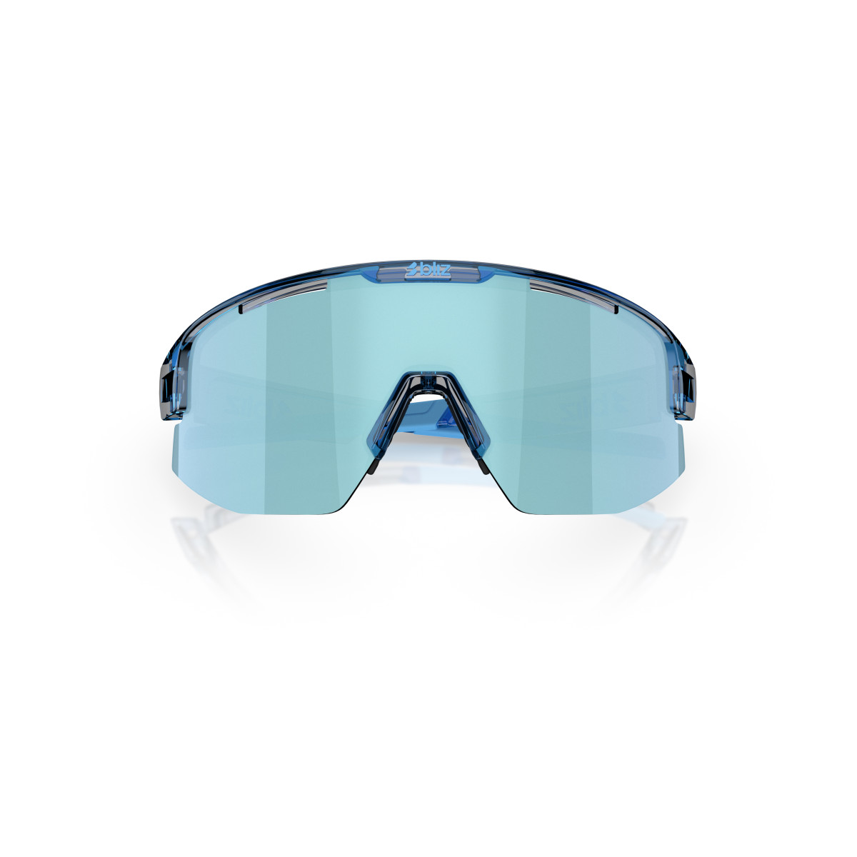 BLIZ Matrix Small saulesbrilles | Transparent Blue - Ice Blue