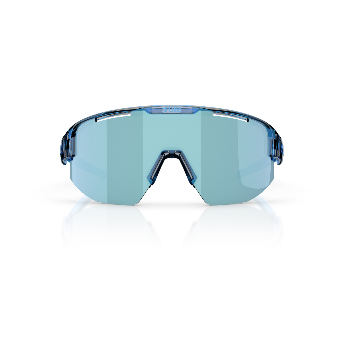 BLIZ Matrix Small saulesbrilles | Transparent Blue - Ice Blue