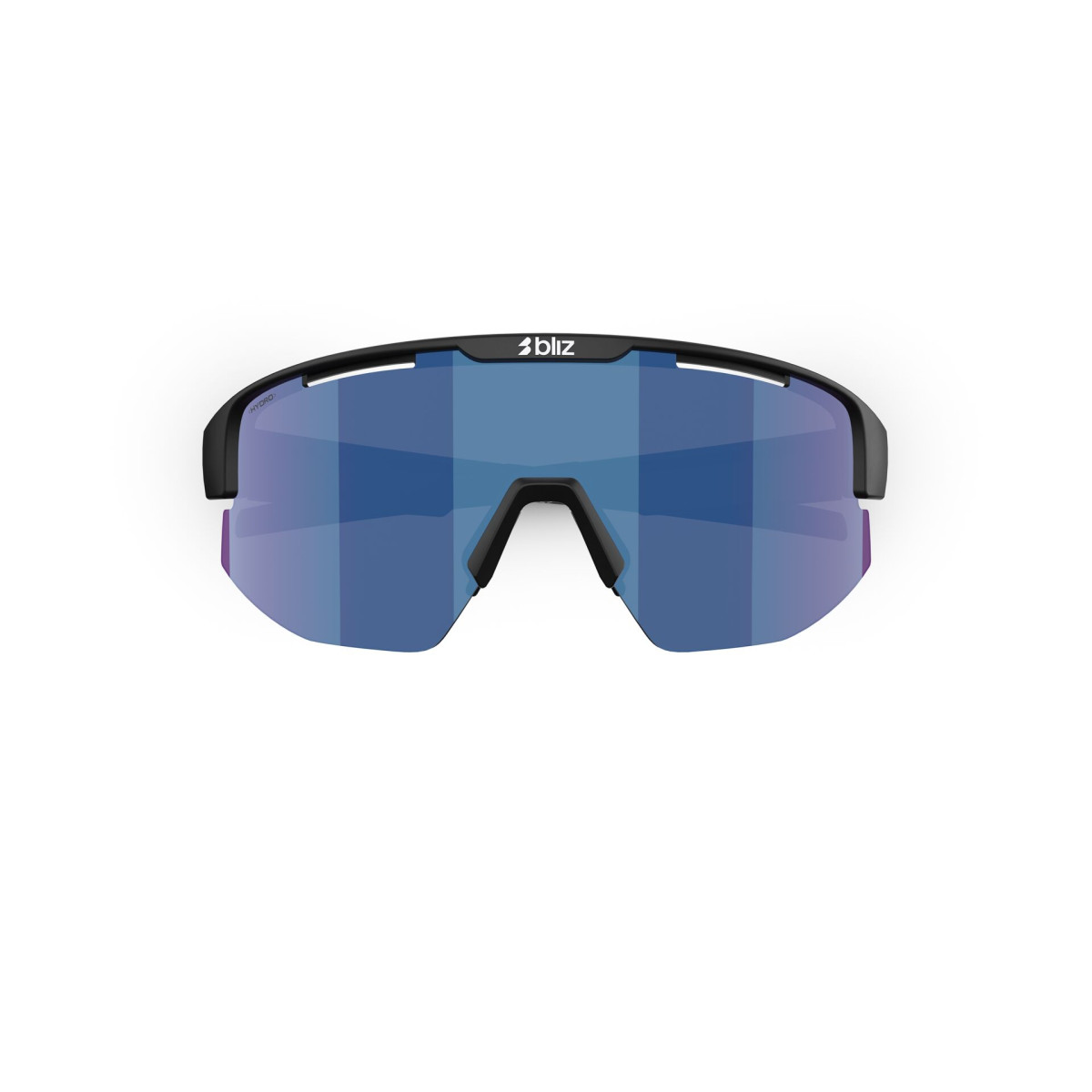 BLIZ Matrix Small saulesbrilles | Matte Black - Smoke Blue Multicolour