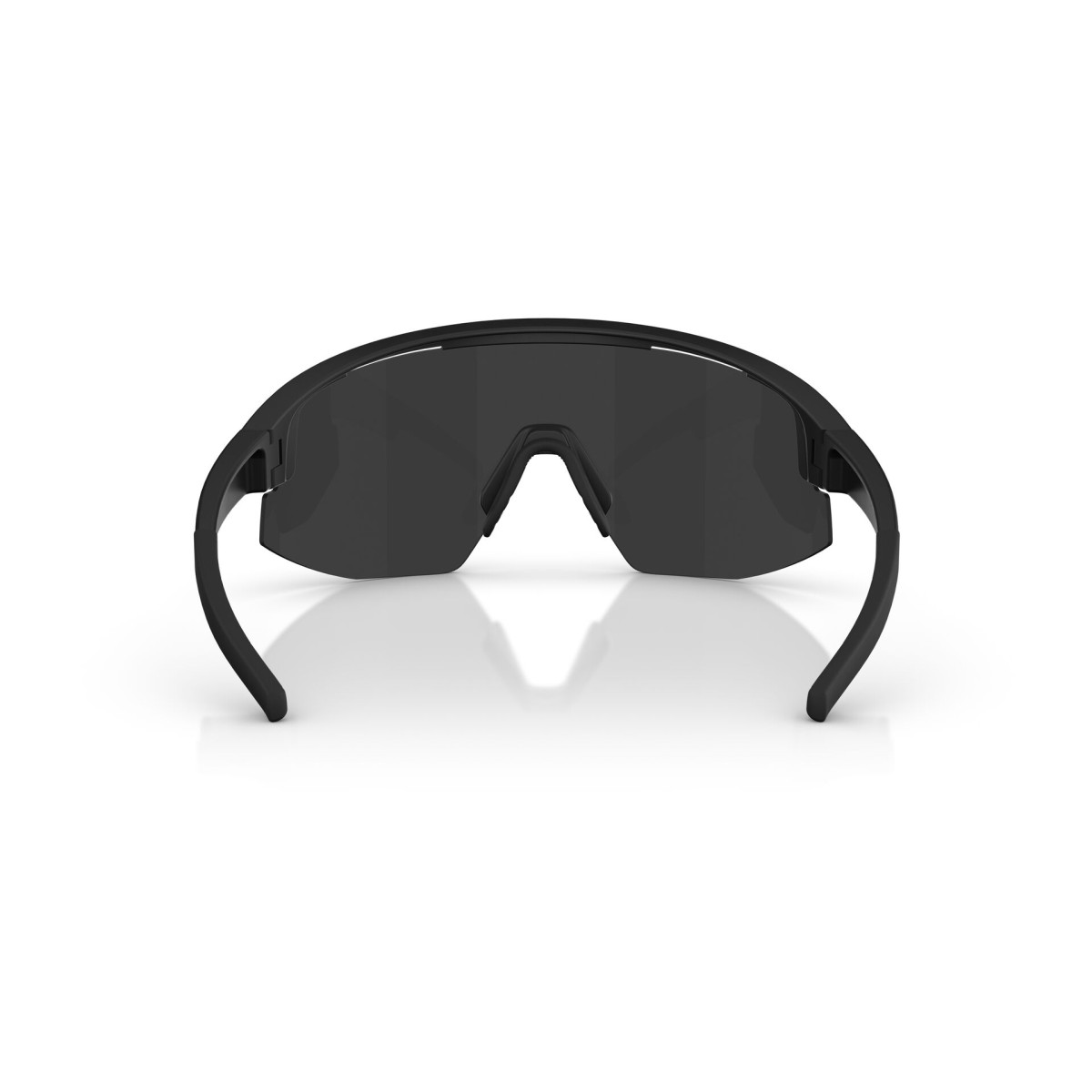 BLIZ Matrix Small saulesbrilles | Transparent White - Green