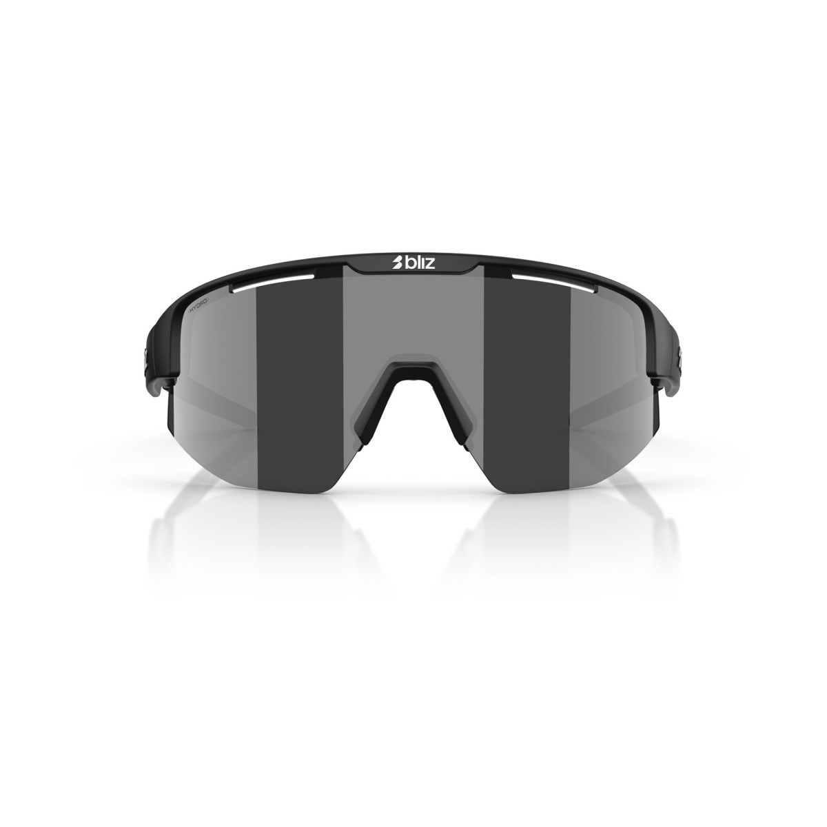 BLIZ Matrix Small saulesbrilles | Transparent White - Green