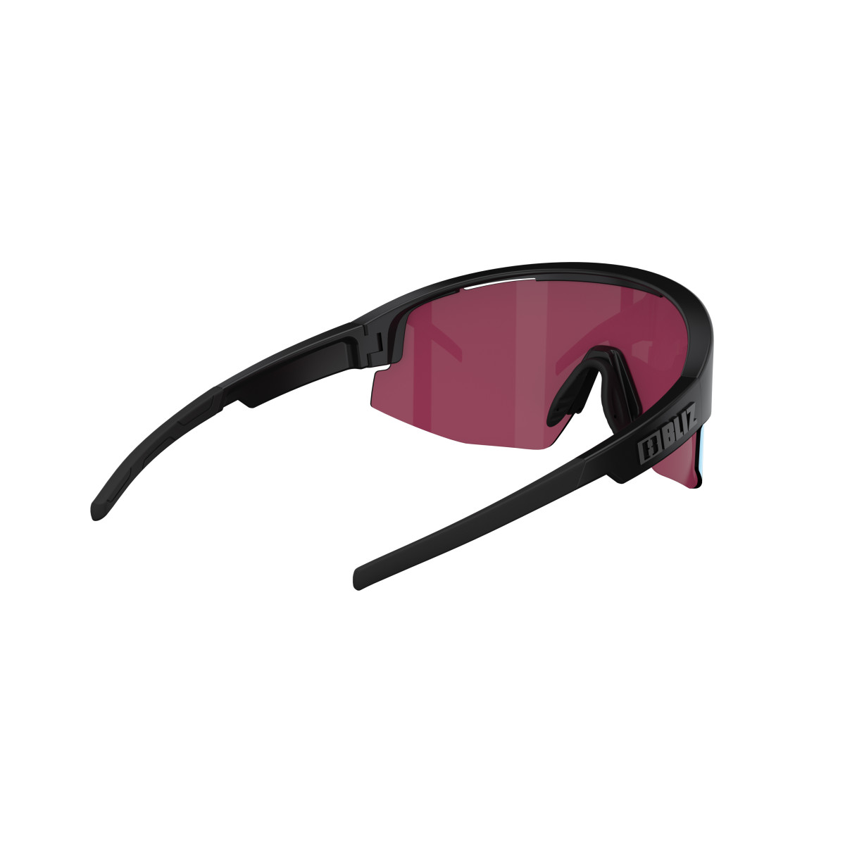 BLIZ Matrix saulesbrilles | Nano Optics - Nordic Light | Black - Rose Violet Blue