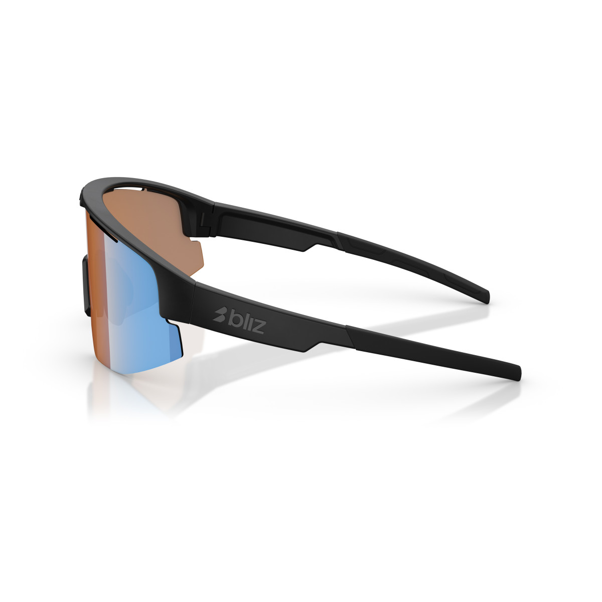 BLIZ Matrix saulesbrilles | Nano Optics - Nordic Light | Black - Coral Orange Blue