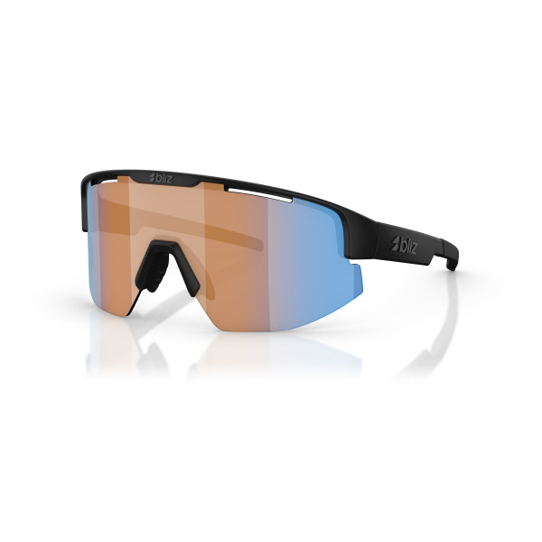 BLIZ Matrix päikeseprillid | Nano Optics - Nordic Light | Black - Coral Orange Blue