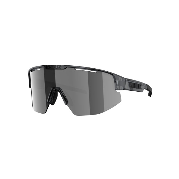 BLIZ Matrix Small saulesbrilles | Crystal Black - Smoke Silver