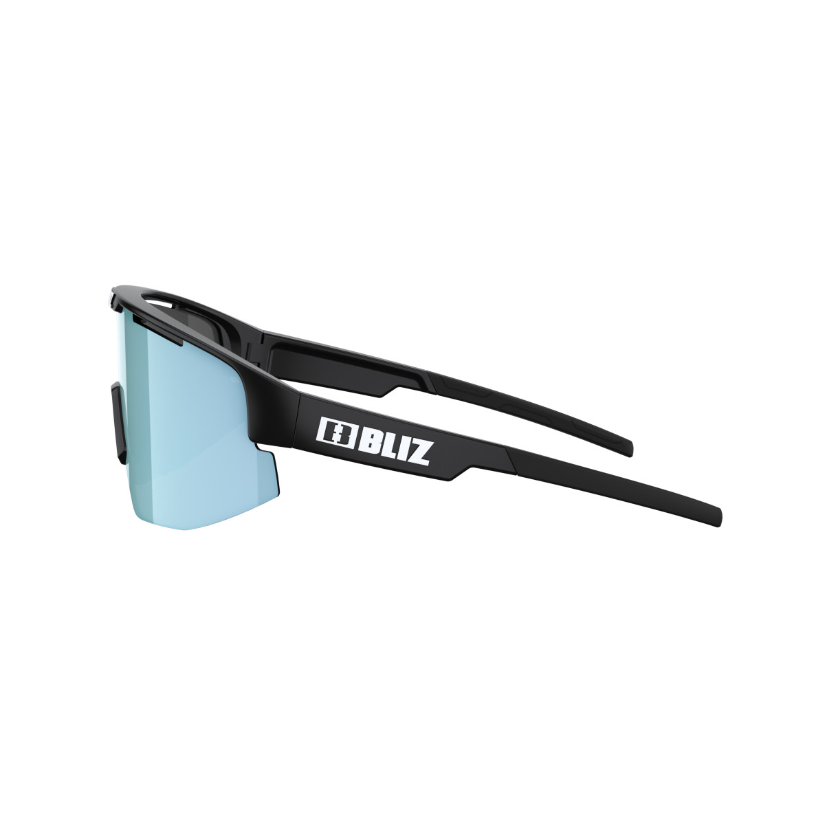 BLIZ Matrix Small saulesbrilles | Black - Smoke Ice Blue