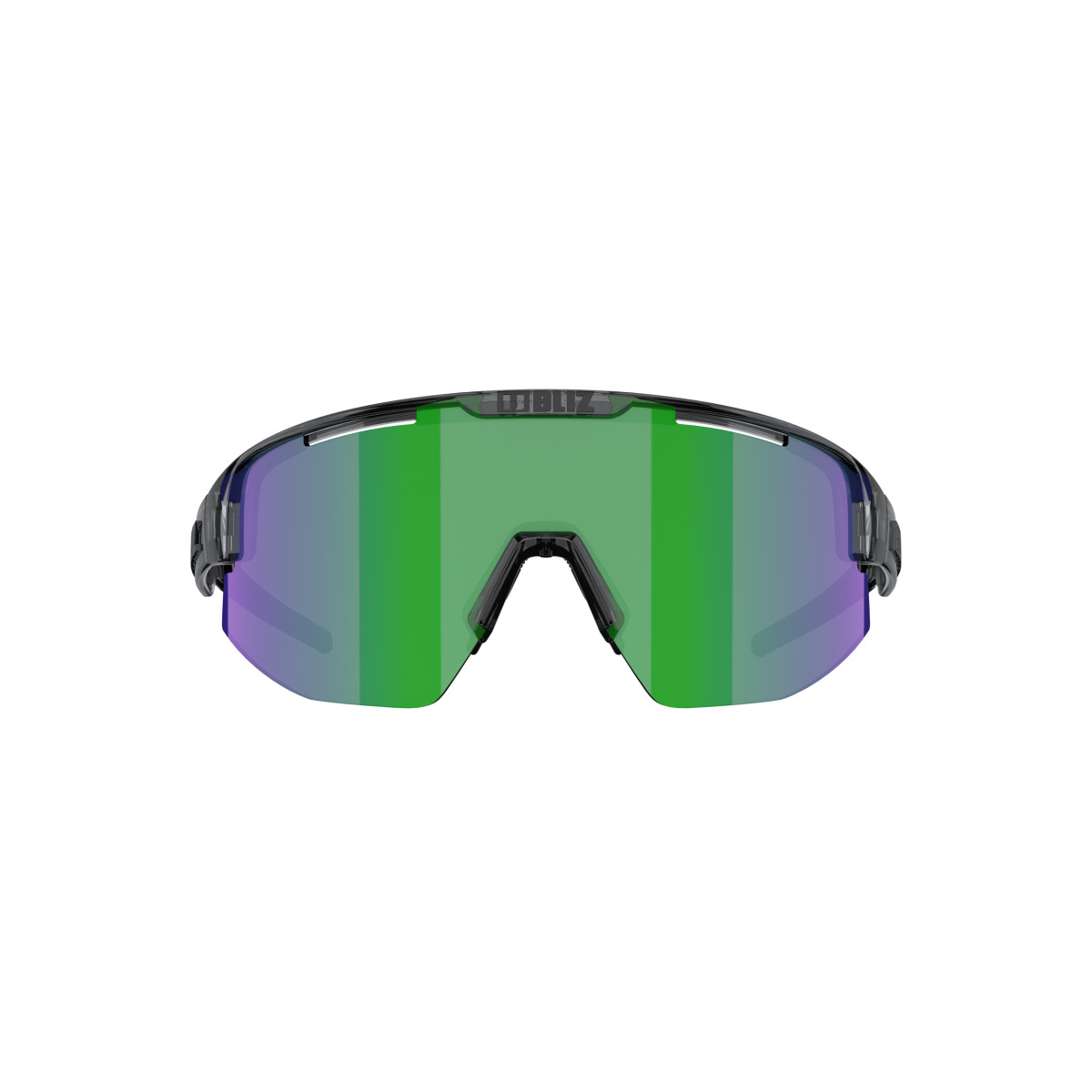 BLIZ Matrix saulesbrilles | Crystal Black - Brown Green