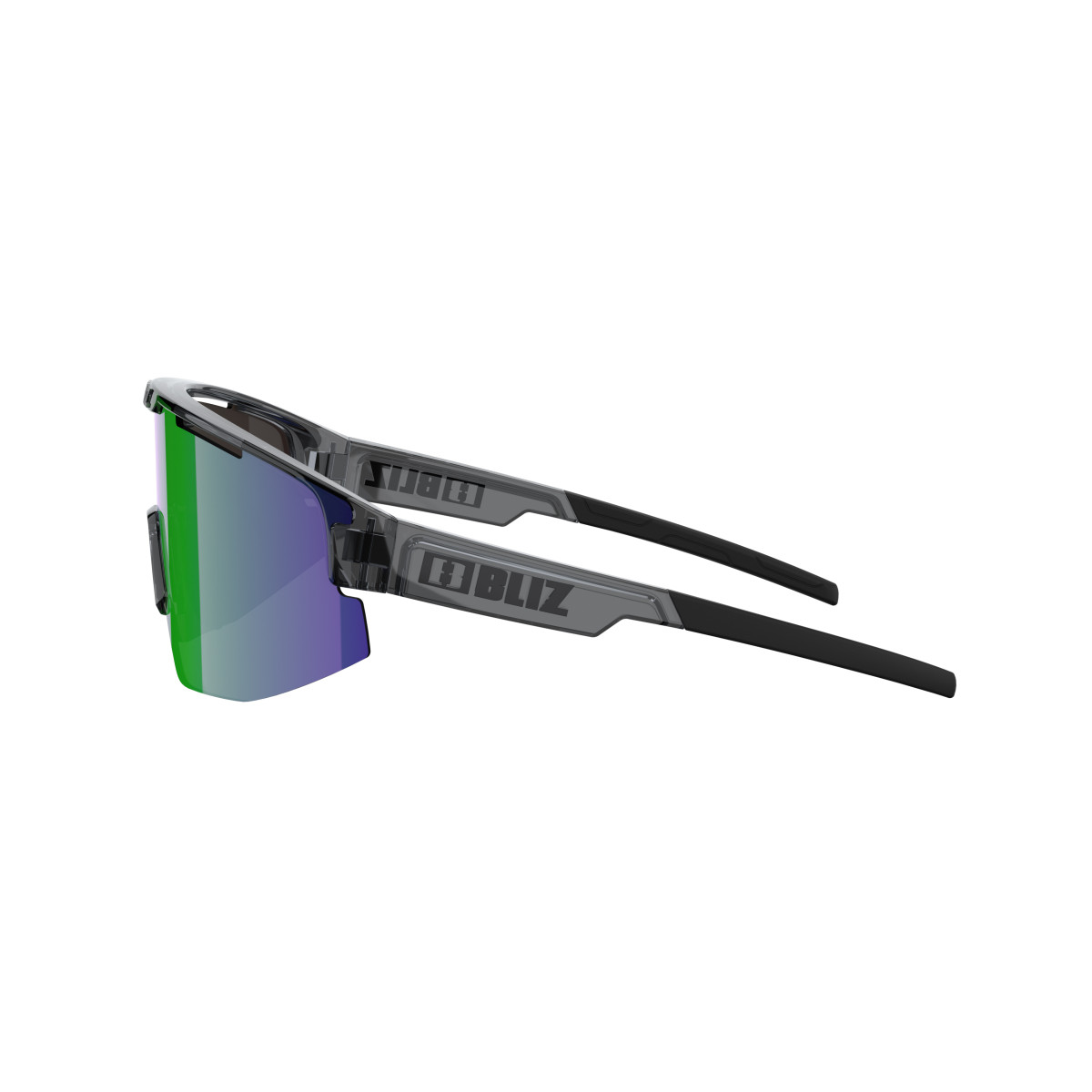 BLIZ Matrix saulesbrilles | Crystal Black - Brown Green