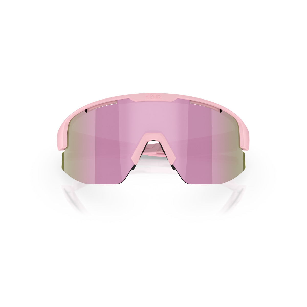 BLIZ Matrix saulesbrilles | Matt Powder Pink - Brown Rose Multicolour