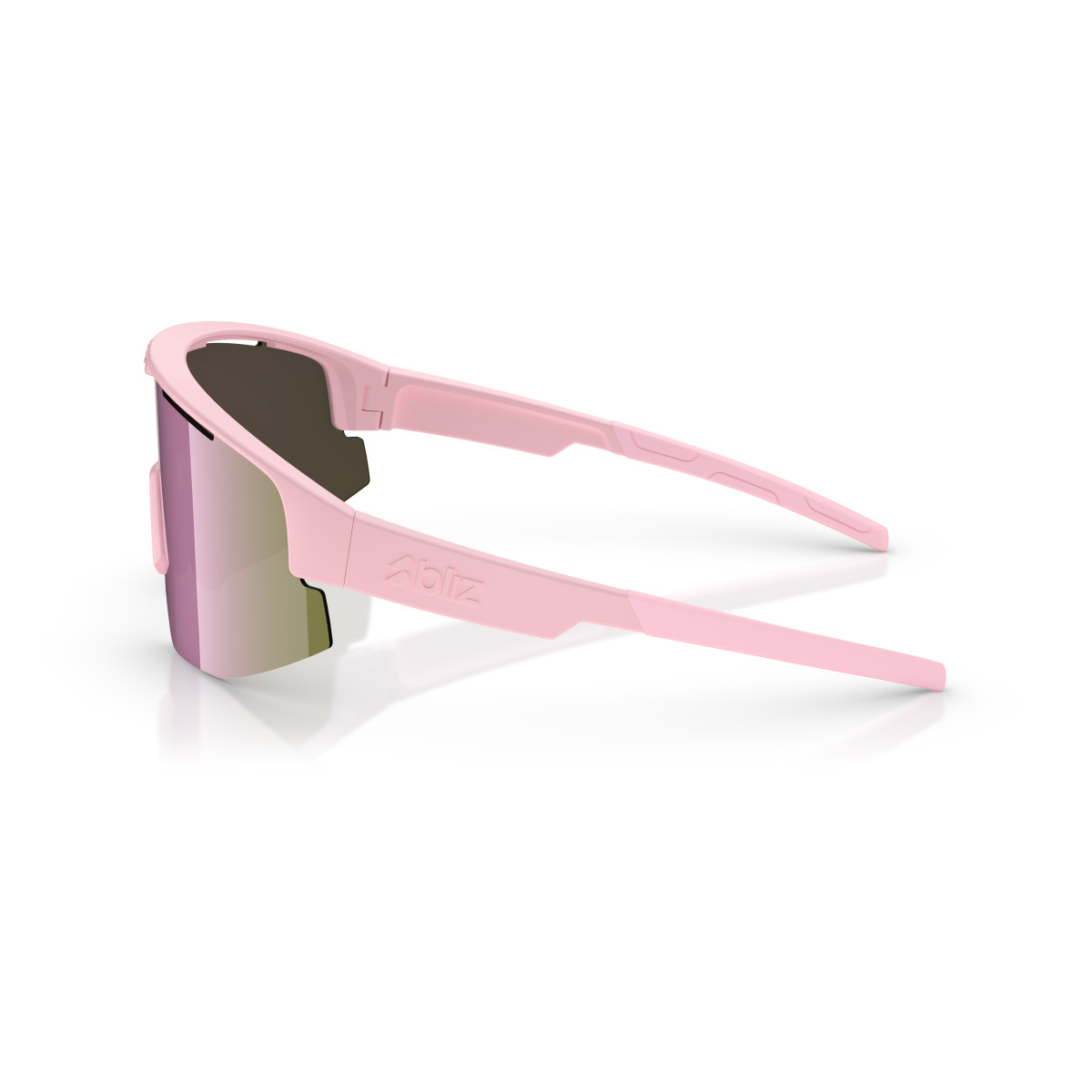 BLIZ Matrix saulesbrilles | Matt Powder Pink - Brown Rose Multicolour