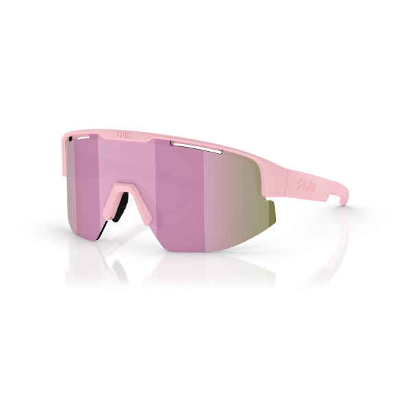BLIZ Matrix Small saulesbrilles | Matt Powder Pink - Brown Rose Multicolour