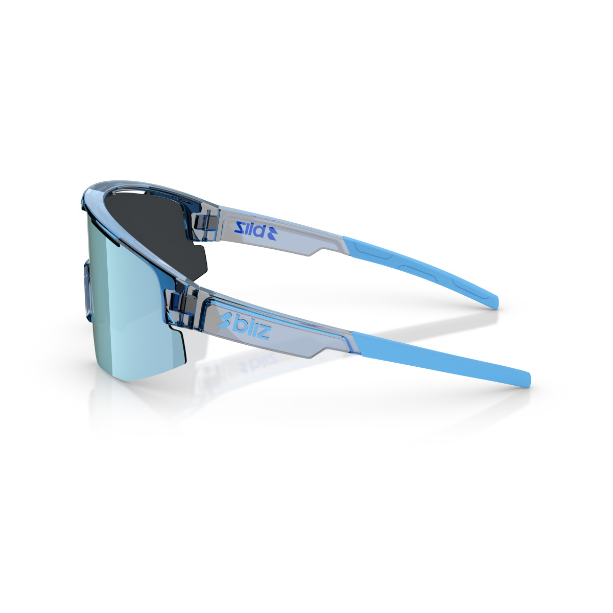 BLIZ Matrix saulesbrilles | Transparent Blue - Ice Blue