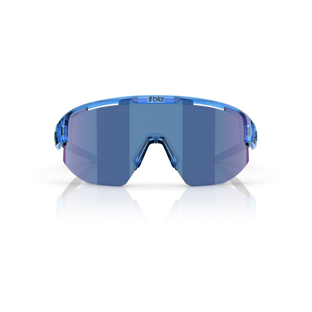 BLIZ Matrix saulesbrilles | Transparent Blue - Smoke Blue Multicolour