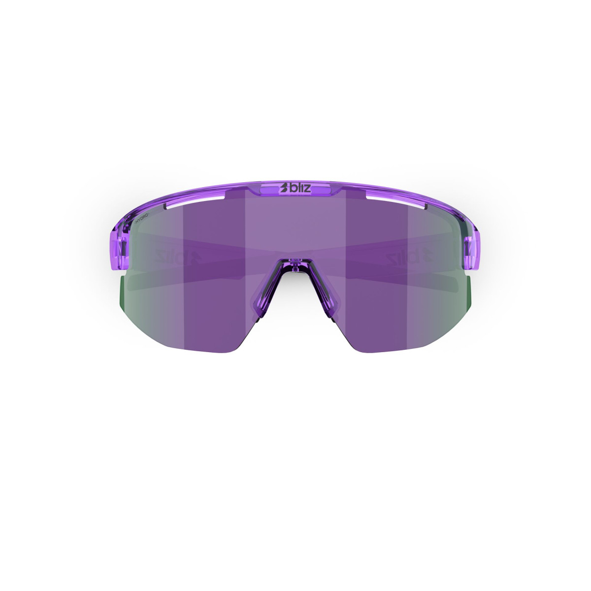 BLIZ Matrix saulesbrilles | Transparent Purple - Smoke Purple