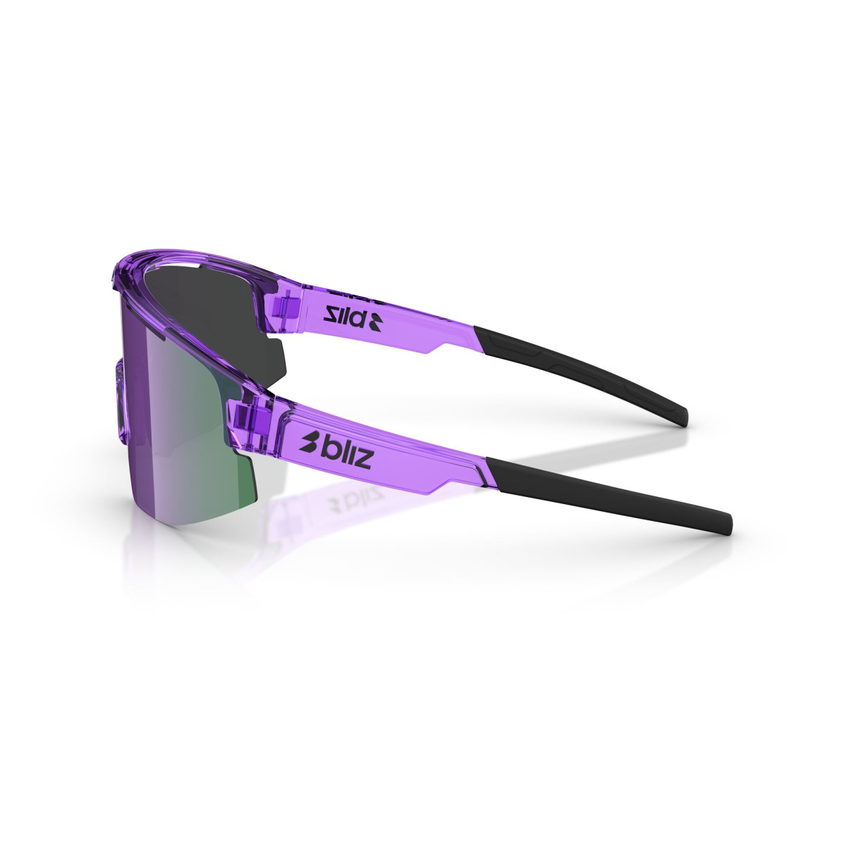 BLIZ Matrix saulesbrilles | Transparent Purple - Smoke Purple