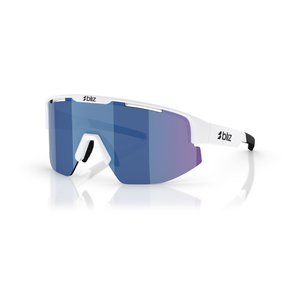 BLIZ Matrix Small Päikeseprillid | White - Smoke Blue