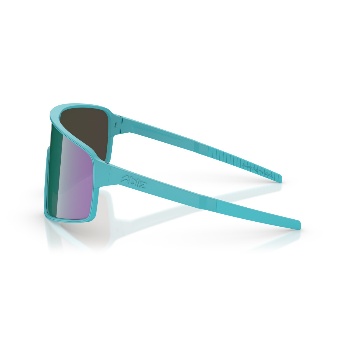 BLIZ P001 Small päikeseprillid | Matte Turquoise - Blue Green