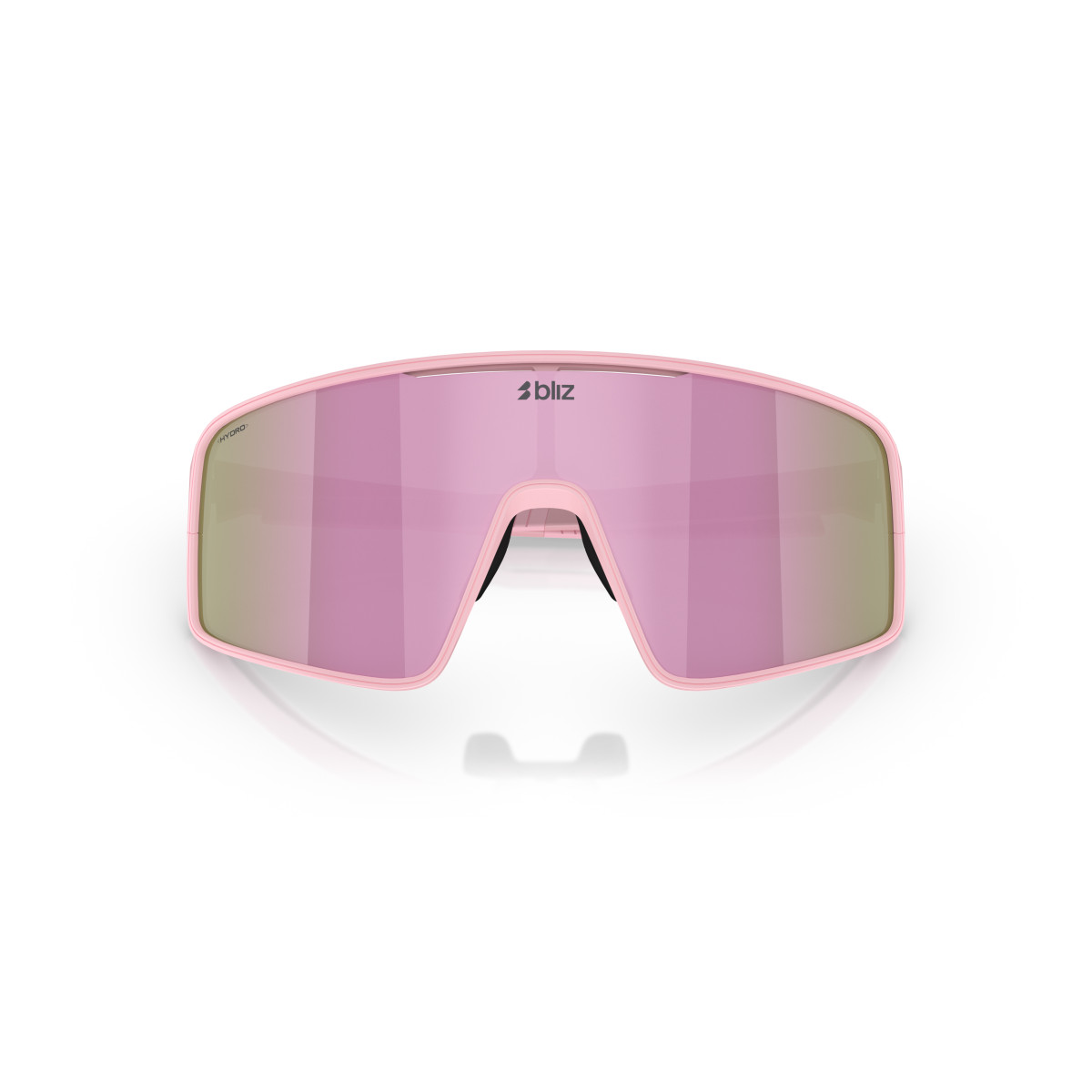 BLIZ P001 saulesbrilles | Matt Powder Pink - Brown Rose Multicolour