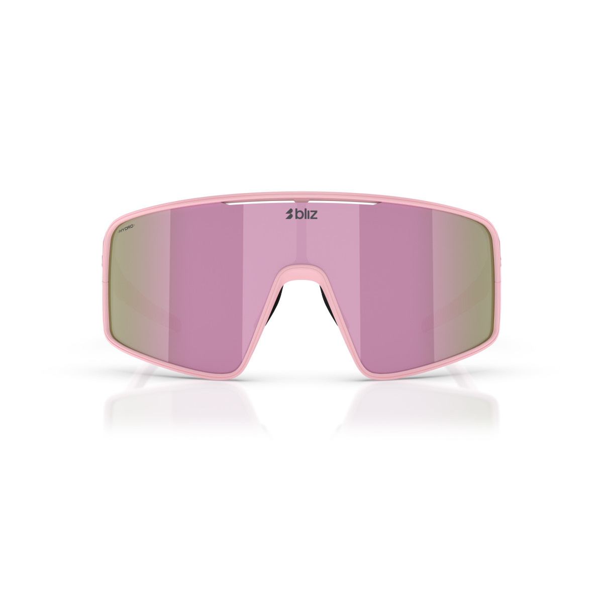 BLIZ P001 saulesbrilles | Matt Powder Pink - Brown Rose Multicolour