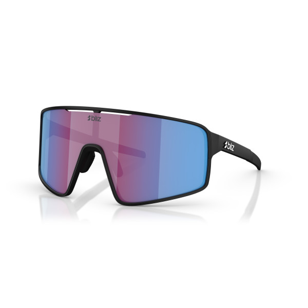 BLIZ P001 päikeseprillid | Nano Optics - Nordic Light | Matte Black - Rose Violet Blue