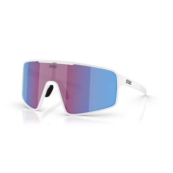 BLIZ P001 päikeseprillid | Nano Optics - Nordic Light | Matte White - Rose Violet Blue
