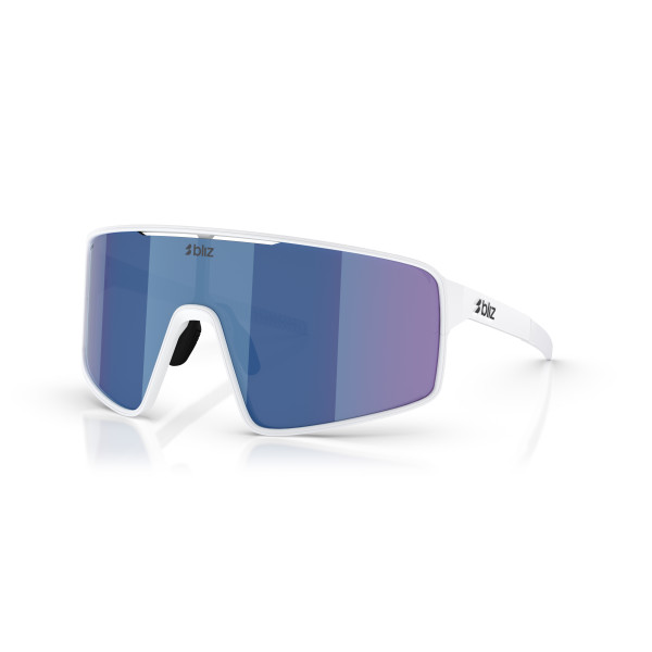 BLIZ P001 päikeseprillid | Matte White - Blue
