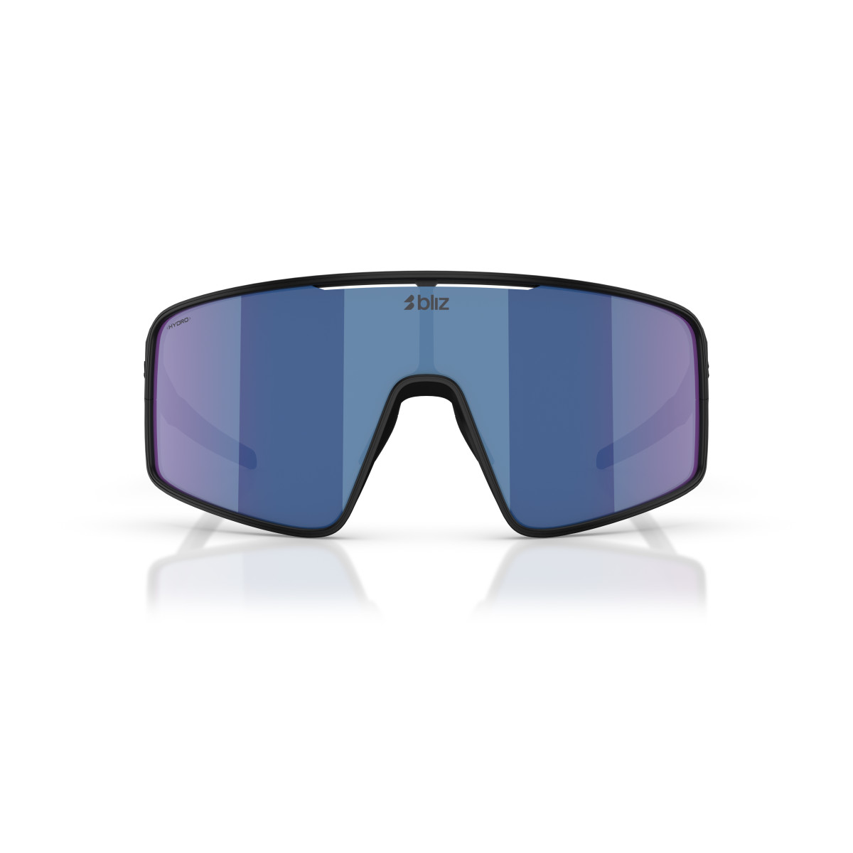 BLIZ P001 Sunglasses | Matte Black - Blue