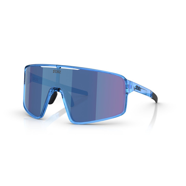 BLIZ P001 päikeseprillid | Transparent Blue - Smoke Blue Multicolour