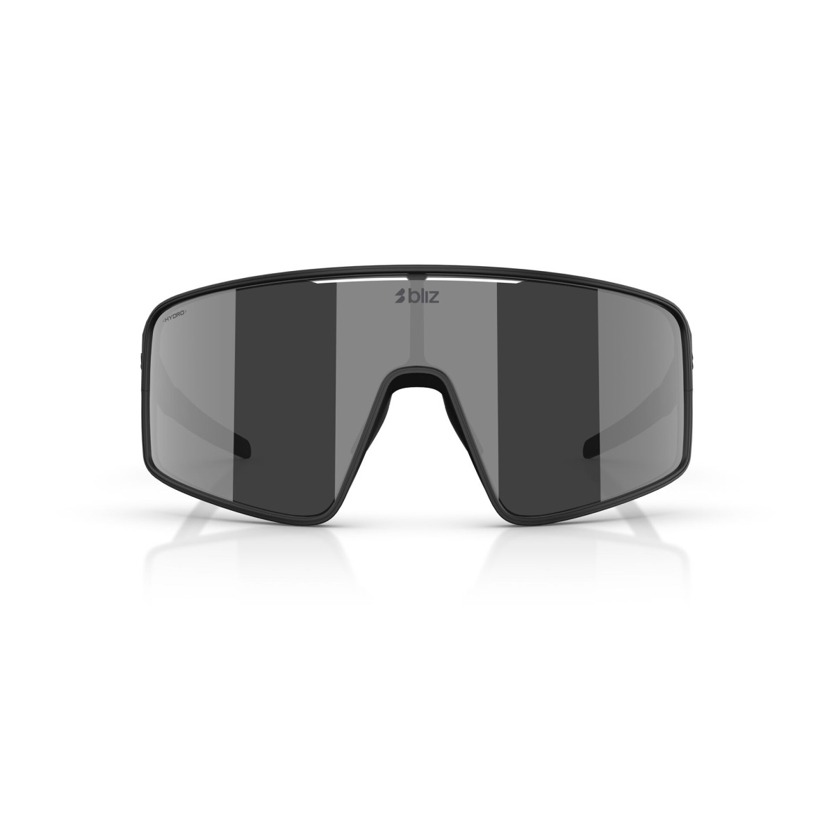 BLIZ P001 päikeseprillid | Matte Black - Smoke Silver Mirror