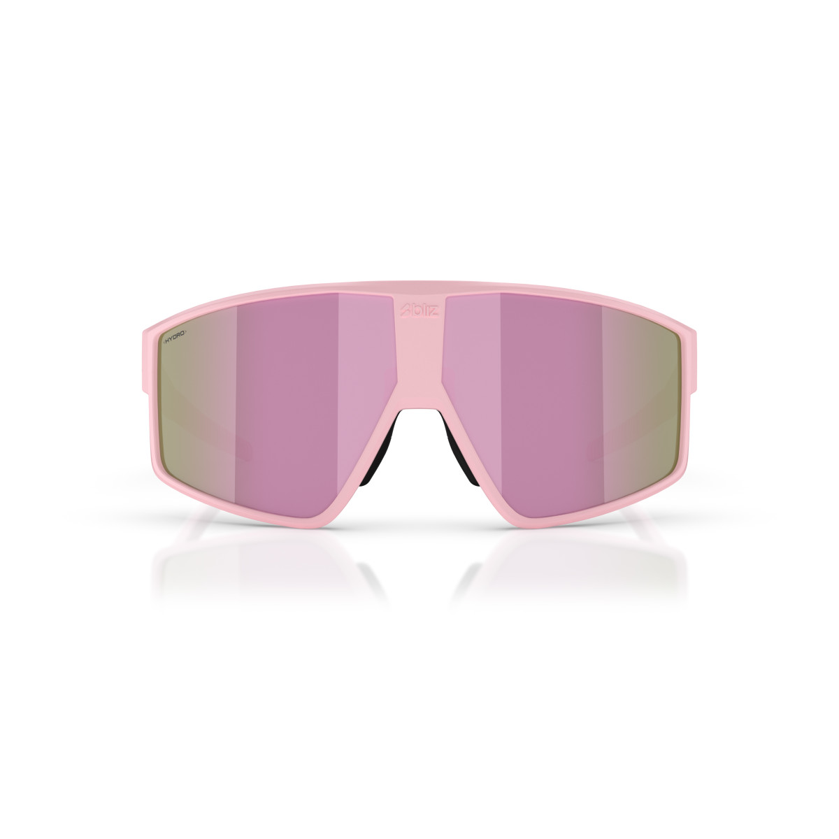 BLIZ P002 Small saulesbrilles | Matt Powder Pink - Brown Rose Multicolour