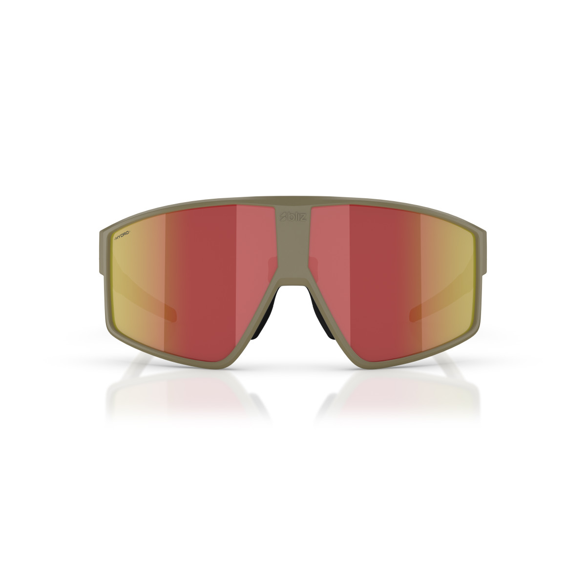 BLIZ P002 päikeseprillid | Matte Camo Green - Red Revo