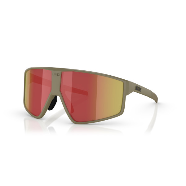 BLIZ P002 päikeseprillid | Matte Camo Green - Red Revo
