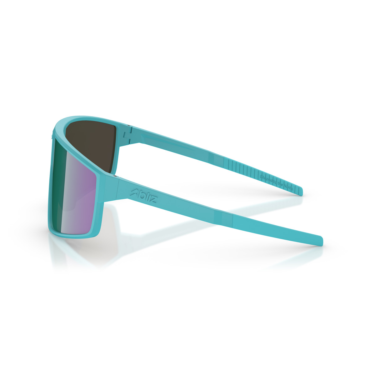 BLIZ P002 Small päikeseprillid | Matte Turquoise - Blue Green