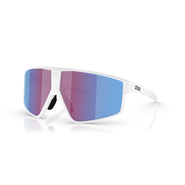 BLIZ P002 päikeseprillid | Nano Optics - Nordic Light | Matte White - Rose Violet Blue