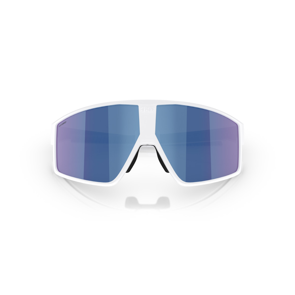 BLIZ P002 Small päikeseprillid | Matte White - Smoke Blue Multicolour