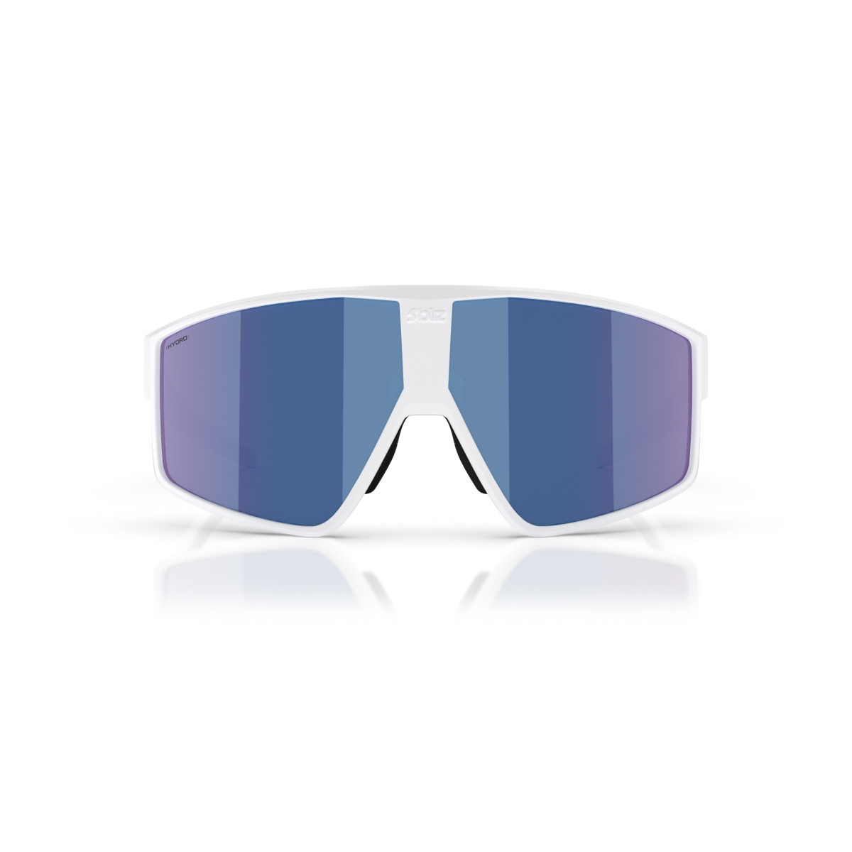 BLIZ P002 Small päikeseprillid | Matte White - Smoke Blue Multicolour