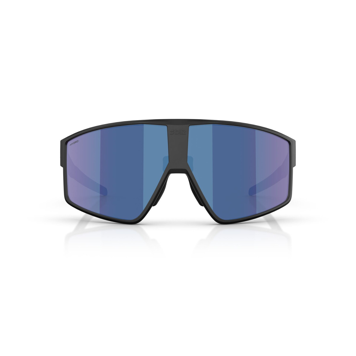BLIZ P002 Small päikeseprillid | Matte Black - Smoke Blue Multicolour