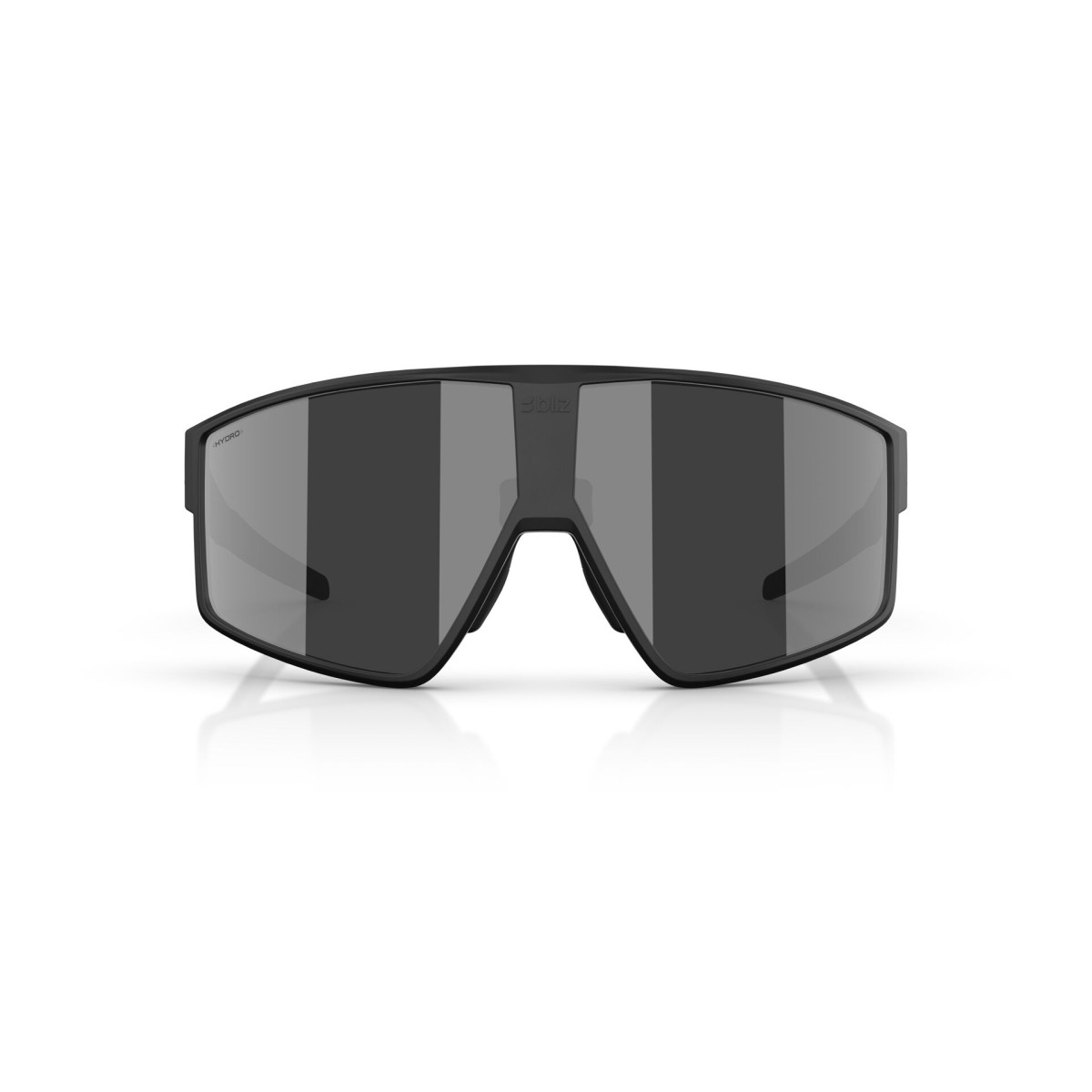 BLIZ P002 Small saulesbrilles | Matte Black - Smoke Silver Multicolour