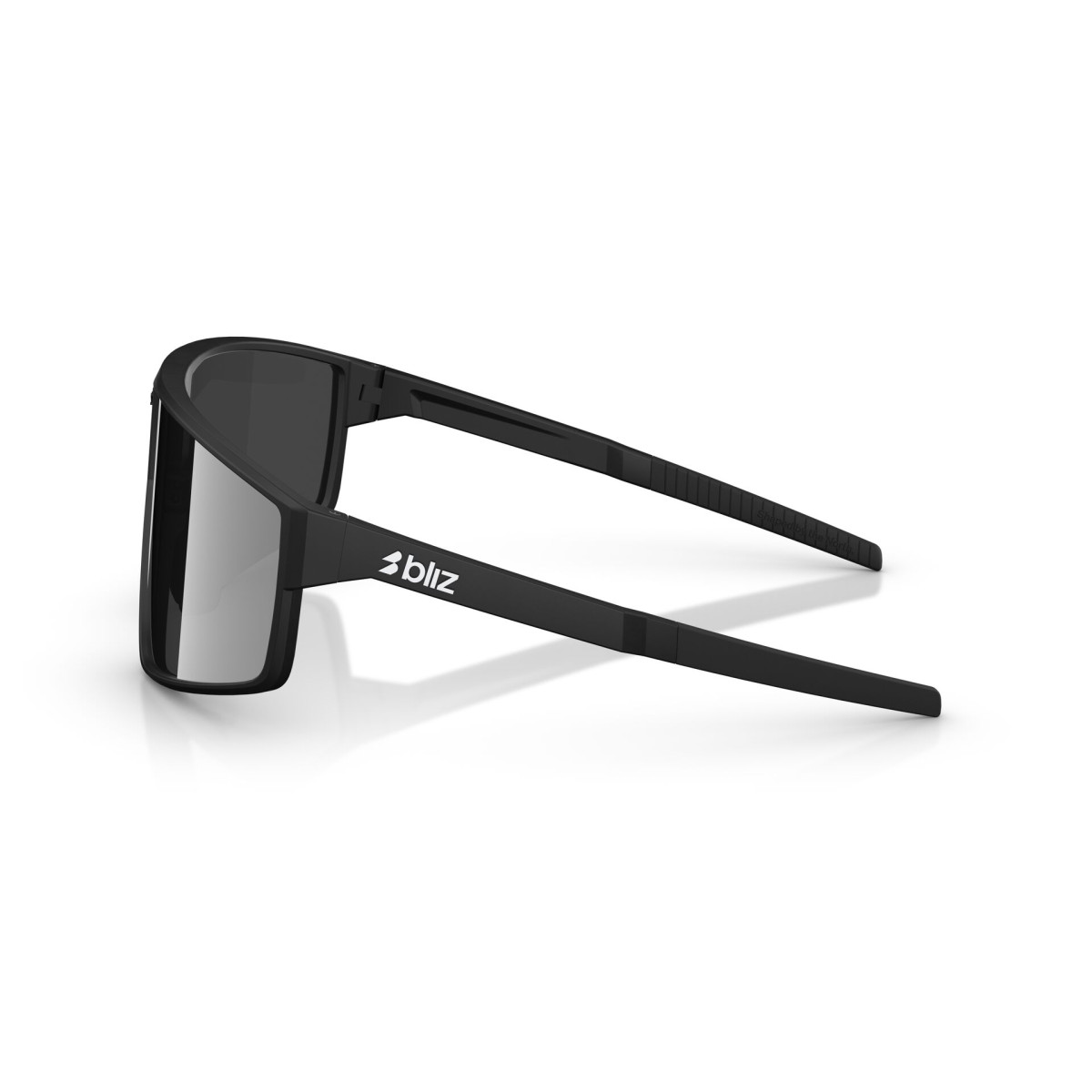 BLIZ P002 Small saulesbrilles | Matte Black - Smoke Silver Multicolour