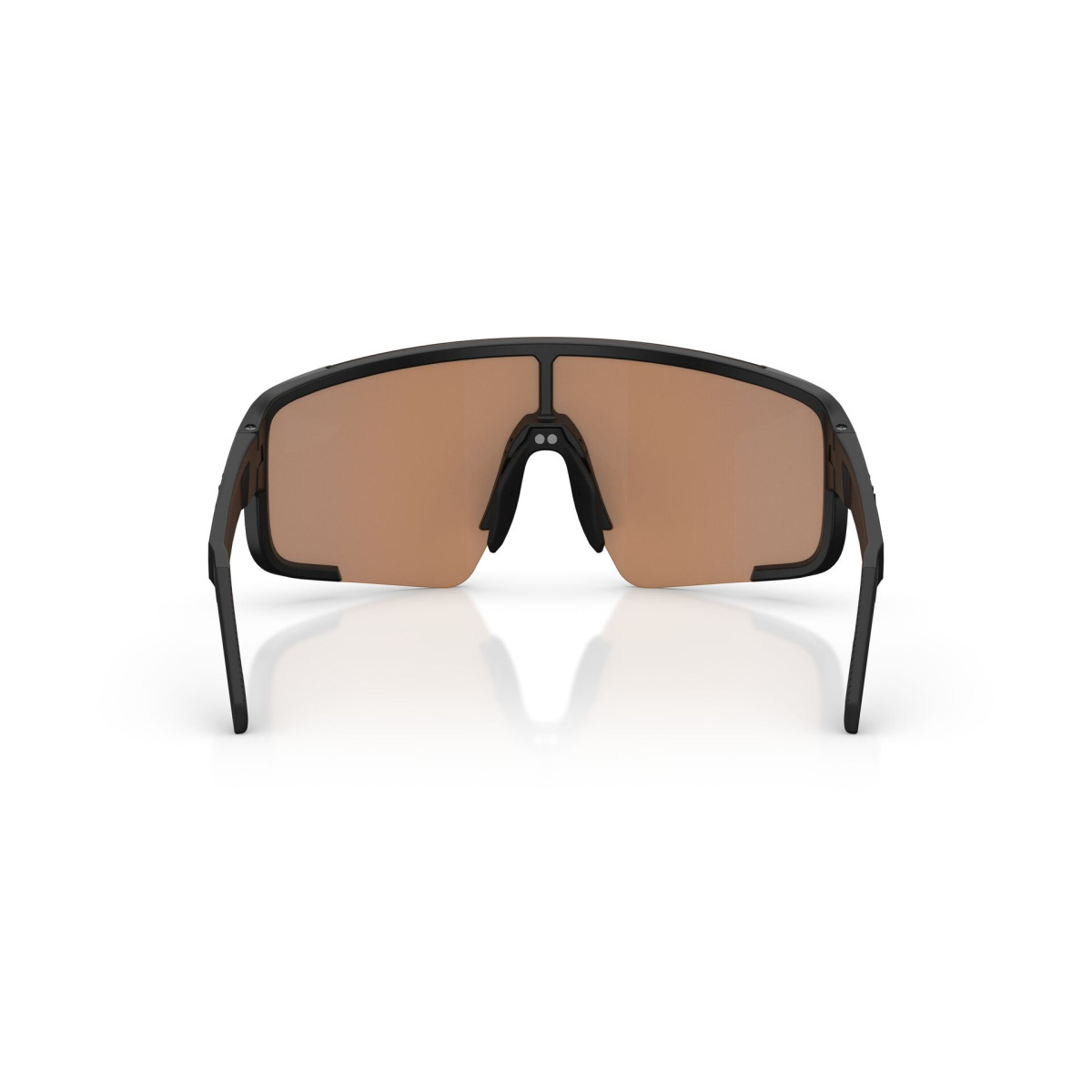 BLIZ P003 Small päikeseprillid | Nano Optics - Nordic Light | Matte Black - Coral - Orange Mirror Blue