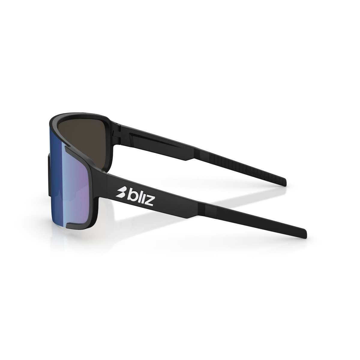 BLIZ P003 Small saulesbrilles | Matte Black - Blue