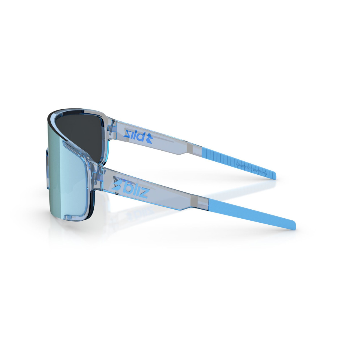 BLIZ P003 päikeseprillid | Transparent Blue - Ice Blue