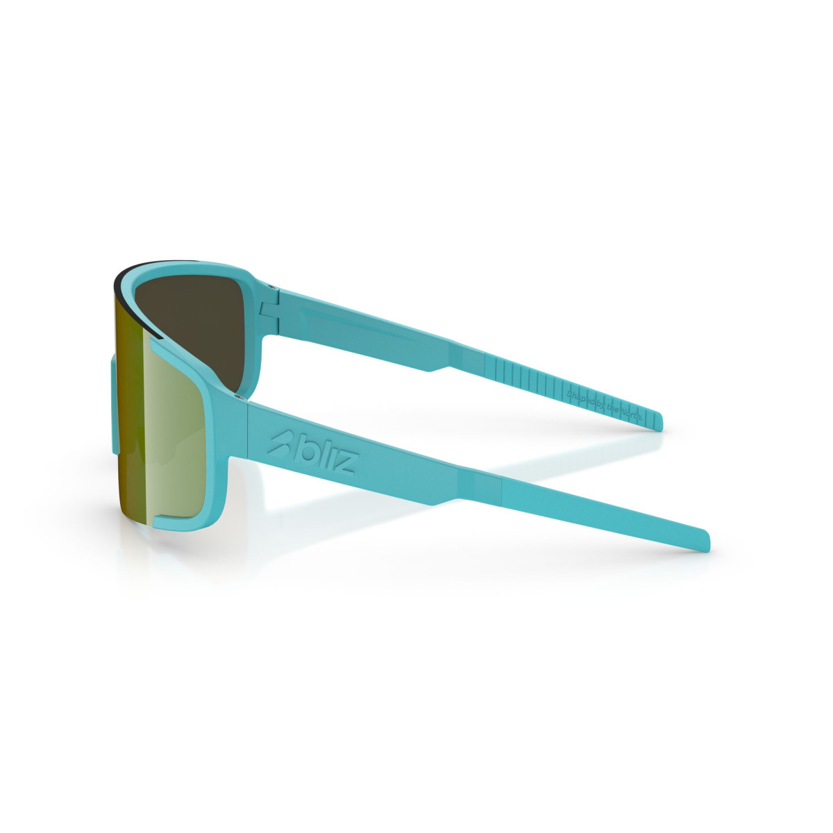 BLIZ P003 Small saulesbrilles | Matte Turquoise - Green