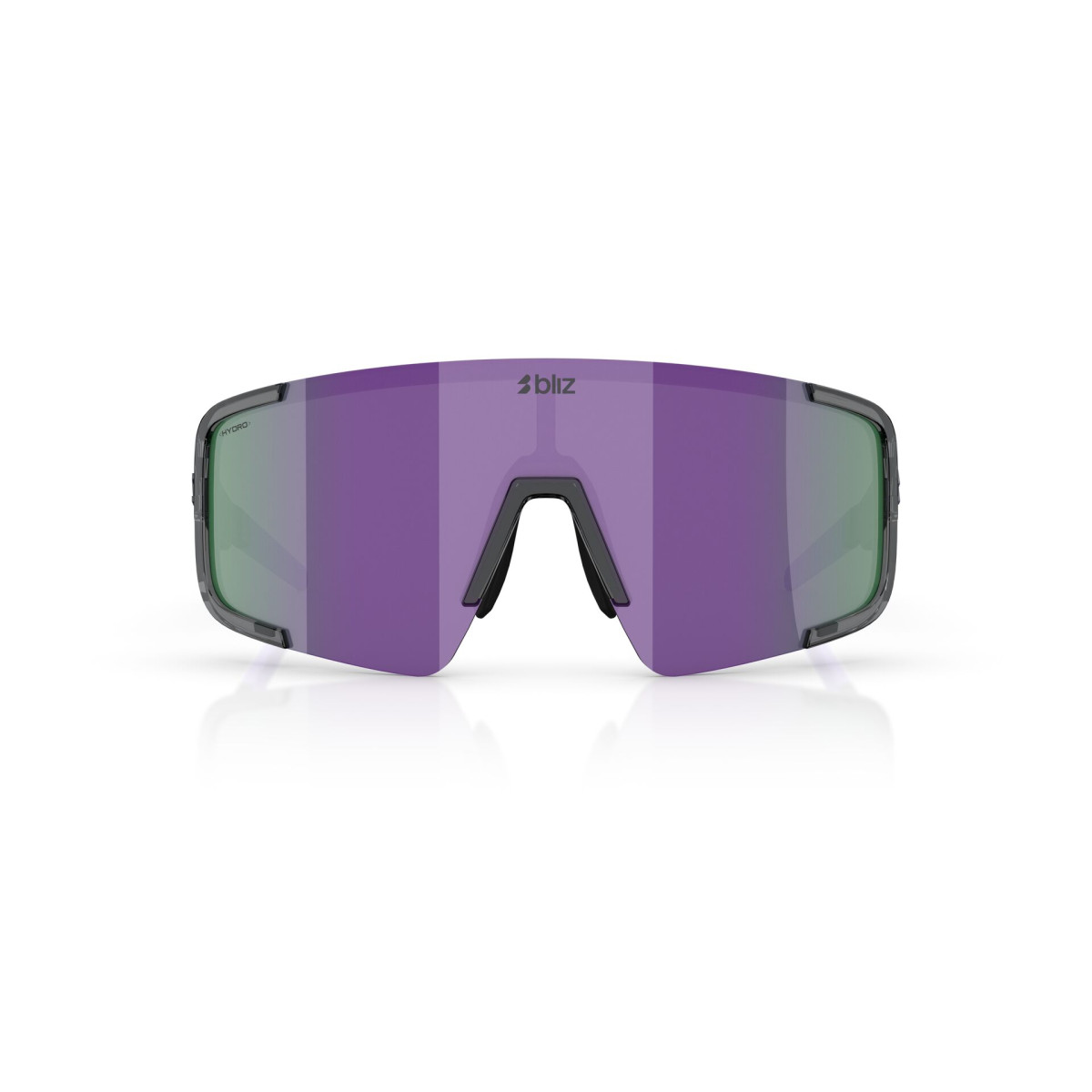 BLIZ P003 Small Sunglasses | Crystal Black - Purple